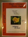 50 Blatt Fotopapier glänzend 230g