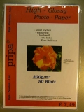 50 Blatt Fotopapier glänzend 200g