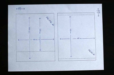 40 CD-Einleger auf A4-Bogen